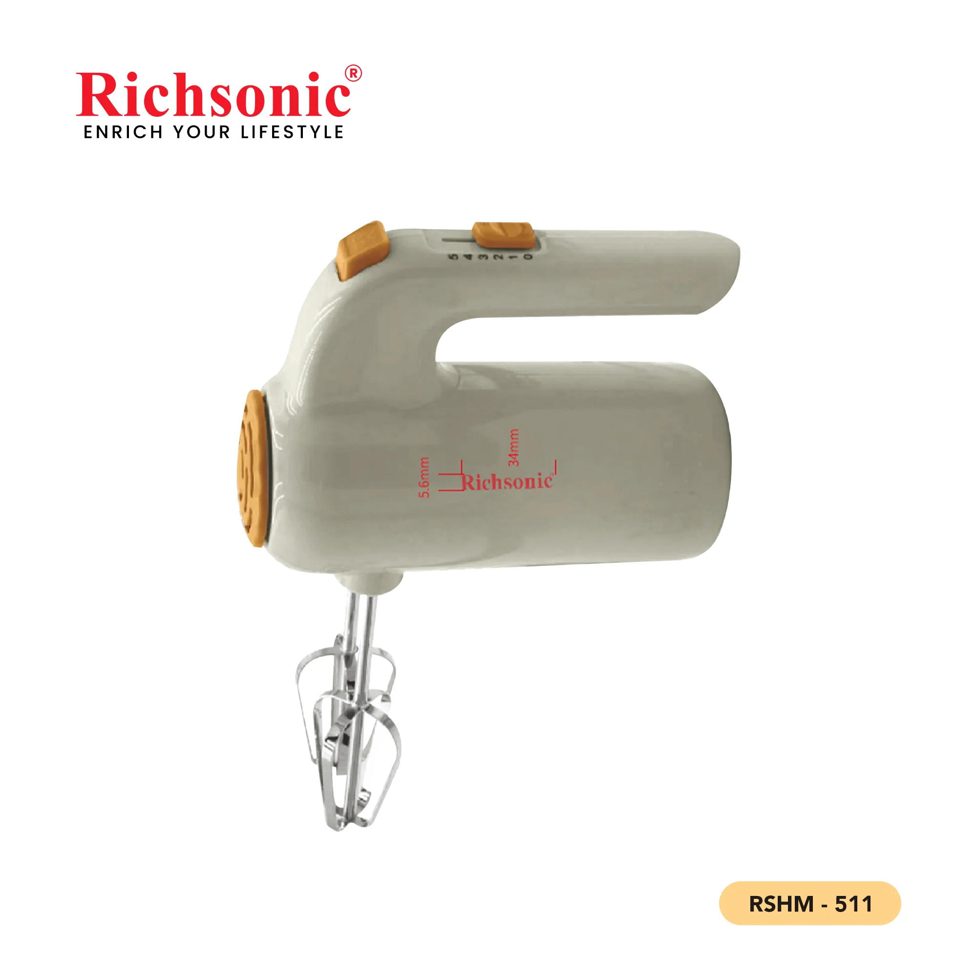 RICHSONIC HAND MIXER RSHM-511